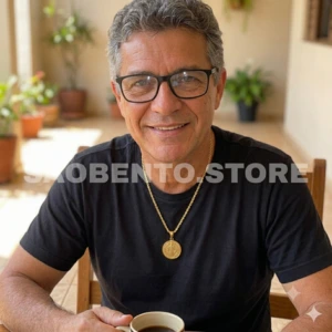 Cliente usando Medalha de São Bento